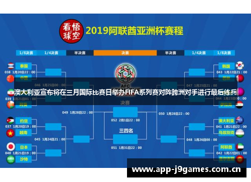 澳大利亚宣布将在三月国际比赛日举办FIFA系列赛对阵跨洲对手进行最后练兵 澳大利亚宣布将在三月国际比赛日举办FIFA系列赛对阵跨洲对手进行最后练兵